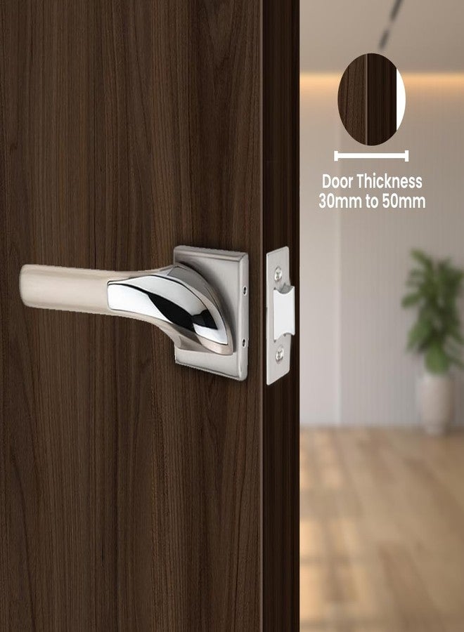 لينك قفل نقر لينك بولد | لأبواب الحمامات والشرفات في المنزل/المكتب/الفندق | طقم مقبض متين مع 3 مفاتيح | تشطيب من الفولاذ المقاوم للصدأ | ضمان لمدة سنتين - Image 2